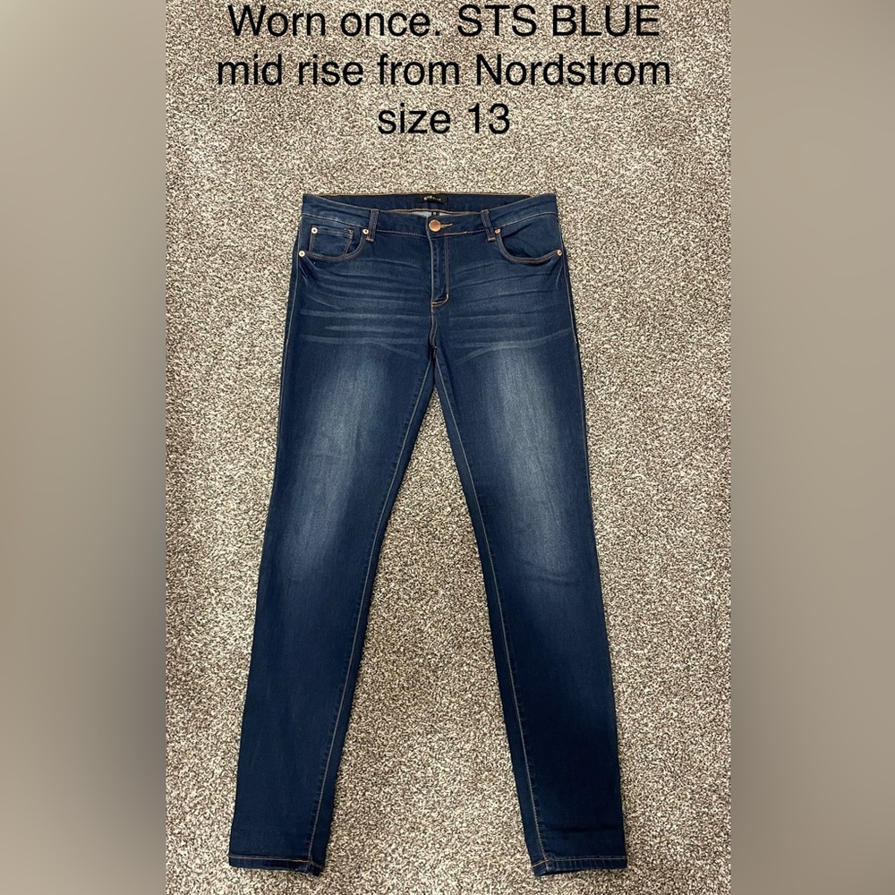 STS BLUE mid rise jeans